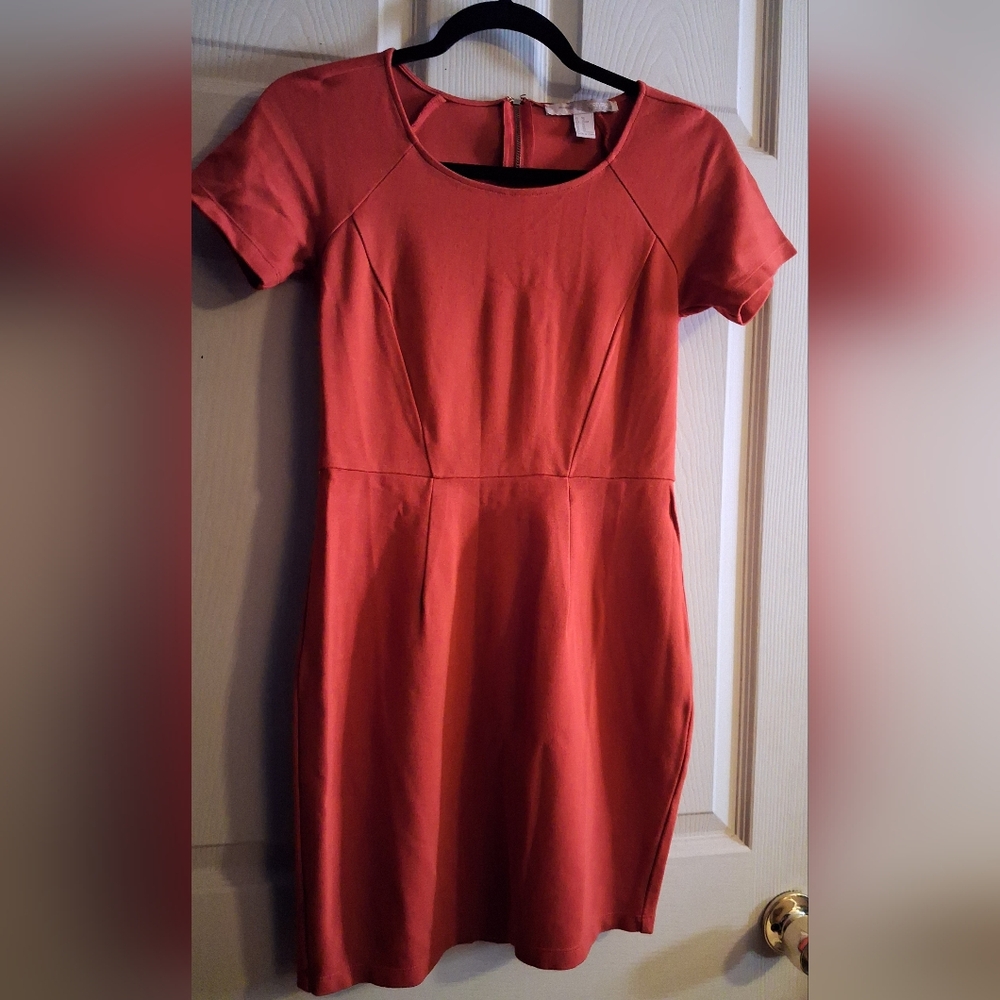 Red-orange Dress